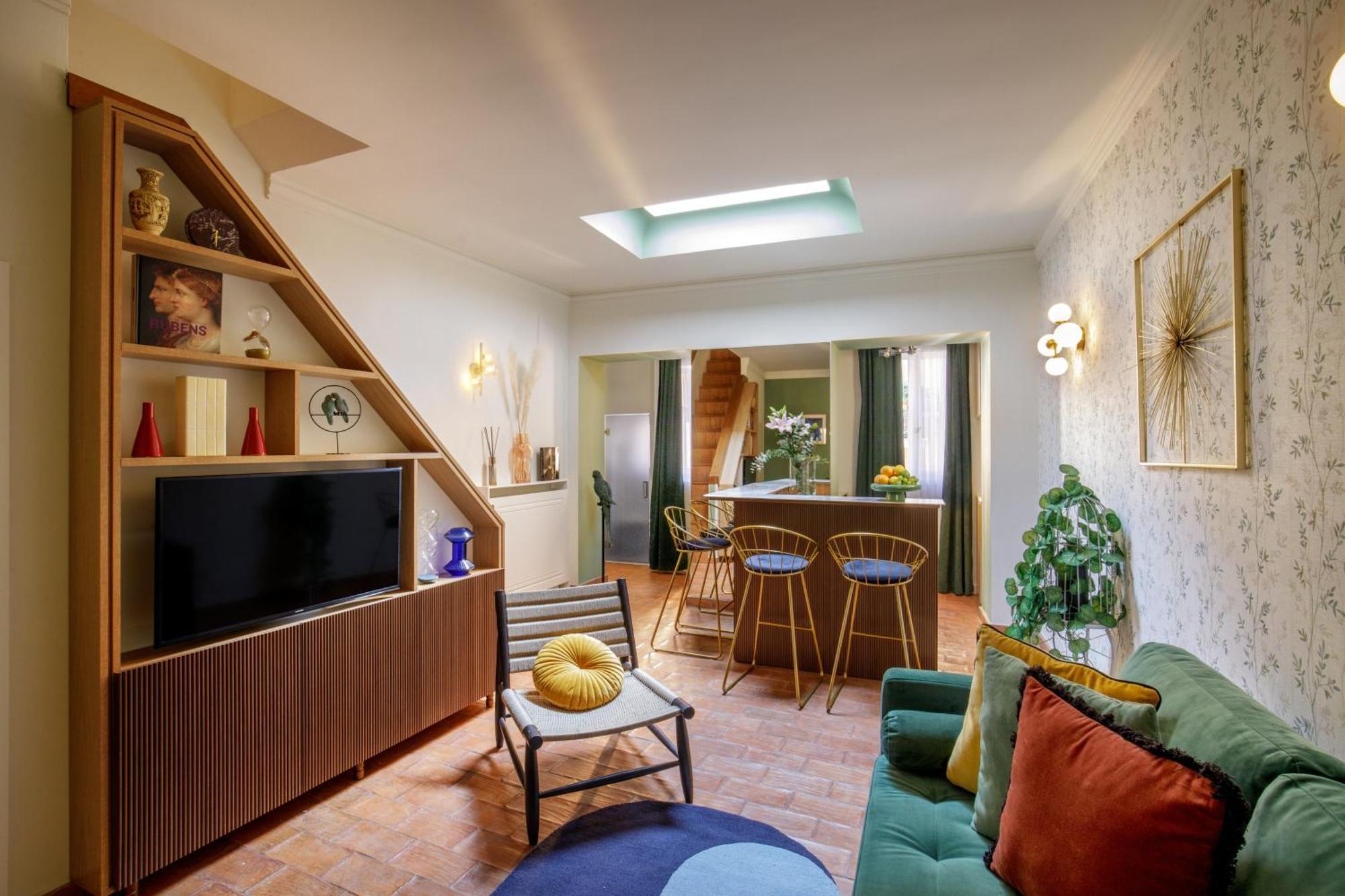 Rooftop Boho Loft Spanish Steps Appartement